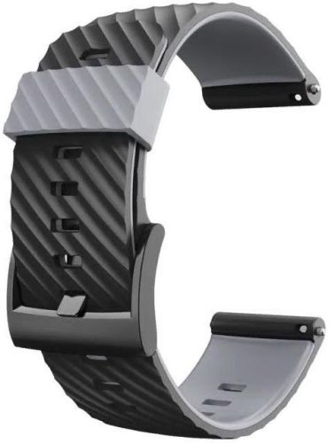Ремешок для часов Suunto силиконовый SS050547000-noname-black (неоригинальный) Ремешки и браслеты для часов
