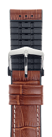 Ремешок Hirsch George коричневый 22 мм L 0925128070-2-22 Ремешки и браслеты для часов