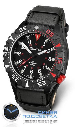 Фото часов Мужские часы TAWATEC E.O.Diver MK II (кварц) (200м) TWT.47.B3.11B