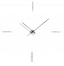 Merlin 4 N 125, wenge/chrome,  Nomon (Испания), d=125cm,  MEWP04 Настенные часы