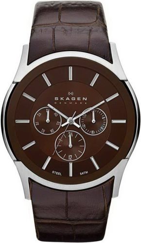 Фото часов Мужские часы Skagen Leather Classic SKW6001