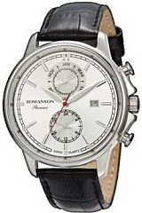 Мужские часы Romanson Adel PB3251FMW(WH)BK Наручные часы