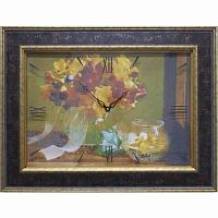 Часы картины Династия 04-012-13 Осенний букет
            (Код: 04-012-13) Настенные часы