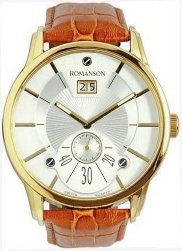 Фото часов Мужские часы Romanson Leather TL7264SMG(WH)