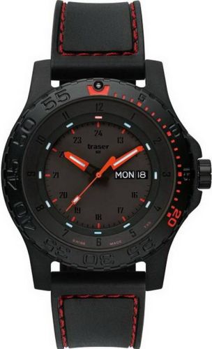 Фото часов Мужские часы Traser P66 Red Combat (каучук) 106033
