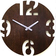 Настенные часы Castita CL-40-1-Numbers-Brown
            (Код: CL-40-1) Настенные часы