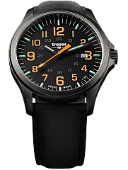 Мужские часы Traser P67 Officer Pro GunMetal Black/Orange 107877 Наручные часы