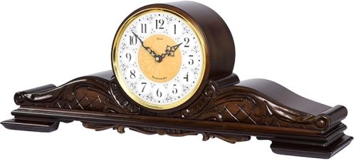 Фото часов каминные/настольные часы с золотой патиной Т-21067-2