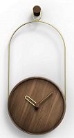 Nomon ESLABON gold/walnut, D=30cm, L=68cm ESLAG00N Настенные часы