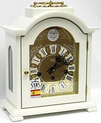 Настольные механические часы SARS 0094-340 White Настольные часы