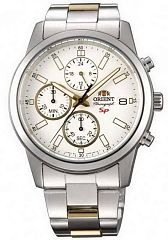 Мужские часы Orient Chronograph FKU00001W0 Наручные часы