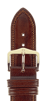 Ремешок Hirsch Ascot коричневый 17 мм L 01575070-1-17 Ремешки и браслеты для часов