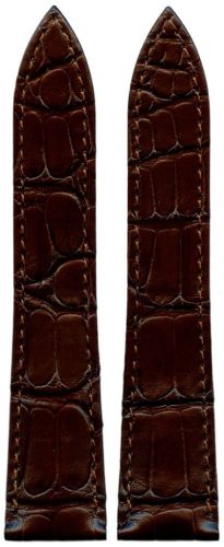 Ремешок Hirsch Savoir коричневый 19/16 мм 07207417-2-1916 Ремешки и браслеты для часов