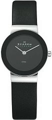 Женские часы Skagen Leather Classic 358SSLB Наручные часы