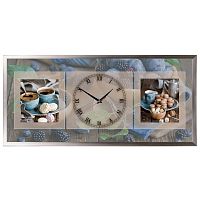 Настенные часы из песка Династия 03-072 "Деревенский дом"
            (Код: 03-072) Настенные часы