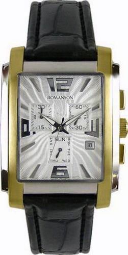 Фото часов Мужские часы Romanson Chronograph TL5140HMC(WH)