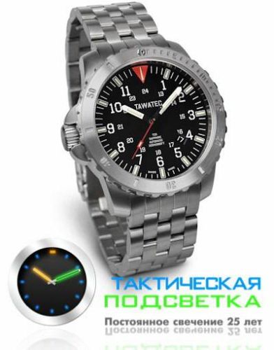 Фото часов Мужские часы TAWATEC Titan Diver Automatic (механика) (300м) TWT.07.88.A1T