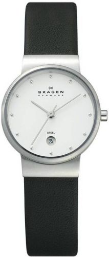 Фото часов Женские часы Skagen Leather Classic 355SSLW