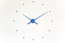 Nomon OJ mini BLUE, d=50см MA010 Настенные часы