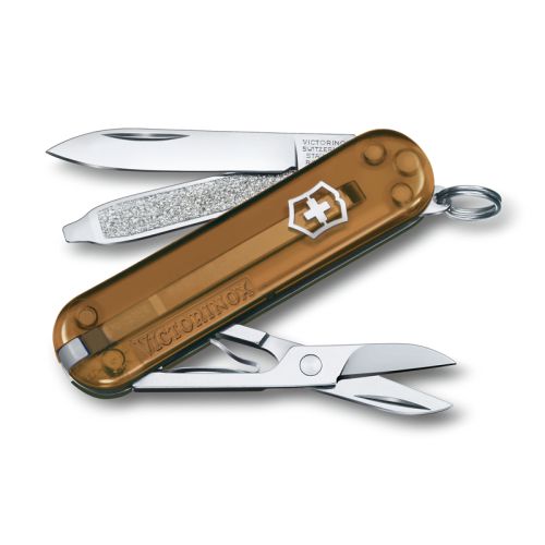 Нож-брелок Classic SD Colors Chocolate Fudge VICTORINOX 0.6223.T55G Мультитулы и ножи