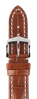 Ремешок Hirsch Capitano оранжевый 20 мм L 05007079-2-20 Ремешки и браслеты для часов