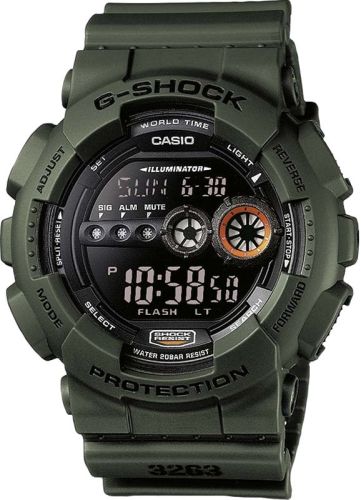 Фото часов Casio G-Shock GD-100MS-3E