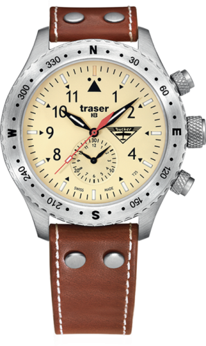Фото часов Мужские часы Traser Aviator Jungmeister (кожа) 100190