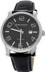 Мужские часы Romanson Adel Round TL0334MW(BK) Наручные часы