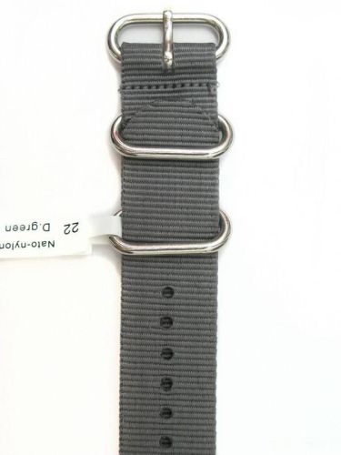 Ремешок nato-nylon-d-grey-22 Ремешки и браслеты для часов
