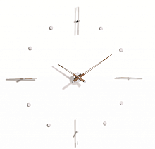Nomon MIXTO N 155 WALNUT/CHROME, d=155см MING Настенные часы