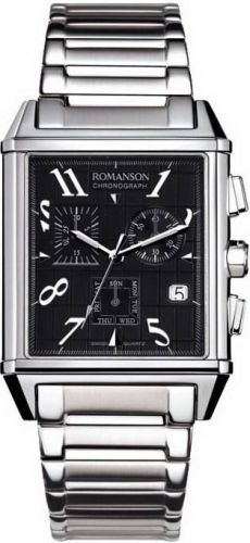 Фото часов Мужские часы Romanson Chronograph TM7237HMW(BK)