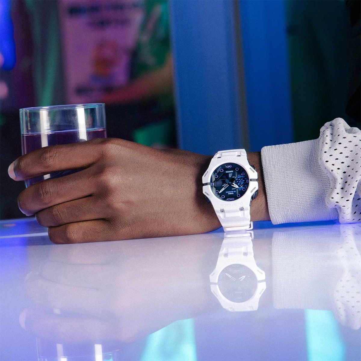 G shock watch white colour cheap
