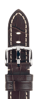 Ремешок Hirsch Knight темно-коричневый 26 мм L 10902810-2-26 Ремешки и браслеты для часов
