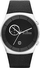 Мужские часы Skagen LEATHER SKW6070 Наручные часы