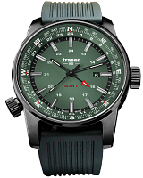 Мужские часы Traser P68 Pathfinder GMT Green 109032 Наручные часы