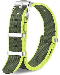 Ремешок НАТО из качественного нейлона светло-зеленый 20 мм Ремешки и браслеты для часов