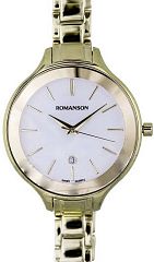 Женские часы Romanson Modern RM4208LLG(WH) Наручные часы