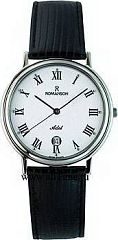 Мужские часы Romanson Leather TL0162SMW(WH) Наручные часы