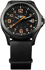 Мужские часы Traser P67 Officer Pro GunMetal Black/Orange 107873 Наручные часы