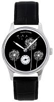 Женские часы Полет-Стиль Чёрное и Белое 2618/304.1.009 Одуванчики Наручные часы