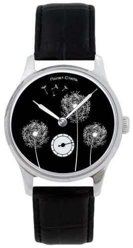 Фото часов Женские часы Полет-Стиль Чёрное и Белое 2618/304.1.009 Одуванчики