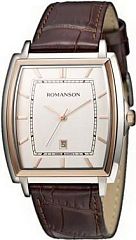 Мужские часы Romanson Adel Square TL4202MJ(WH) Наручные часы