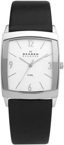 Фото часов Мужские часы Skagen Leather Rectangular 691LSLS