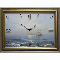 Часы картины Династия 04-006-01 Корабль
            (Код: 04-006-01) Настенные часы