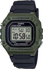 Унисекс часы Casio Standart W-218H-3A Наручные часы