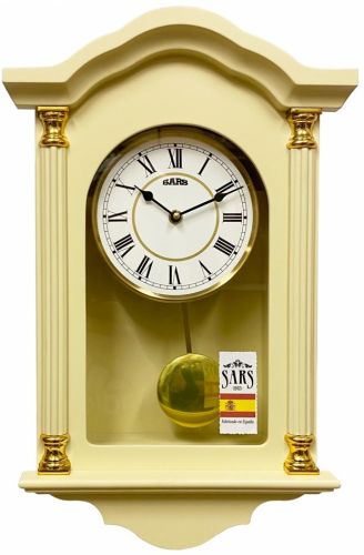 Фото часов Настенные кварцевые часы SARS 8536-15 Ivory            (Код: 8536-15 Ivory)