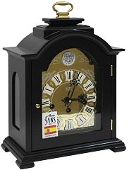 Настольные механические часы SARS 0092-340 Black Настольные часы