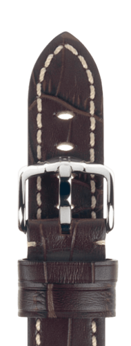 Ремешок Hirsch Knight темно-коричневый 28 мм L 10902810-2-28 Ремешки и браслеты для часов
