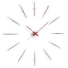 Nomon Merlin 12 i RED, d=110cm MEI012R Настенные часы