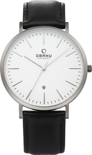 Фото часов Мужские часы Obaku Leather V215GDTIRB